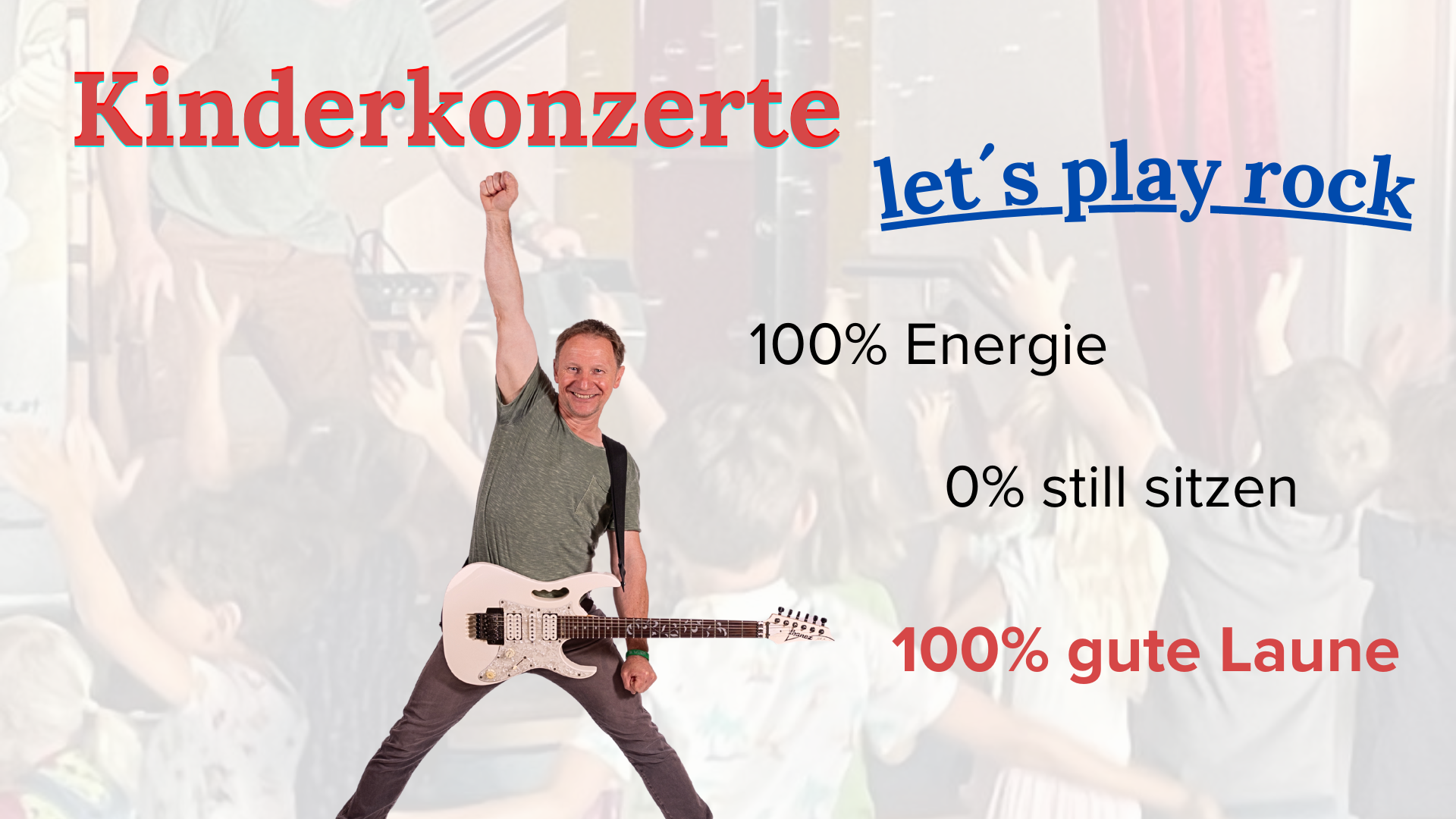 Kinderkonzerte mit Andre Herrmann - 100% Energie